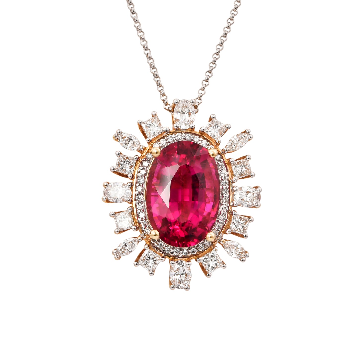 Rubelite Classic Pendant