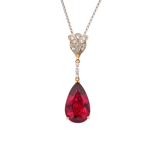 Rubelite Classic Pendant