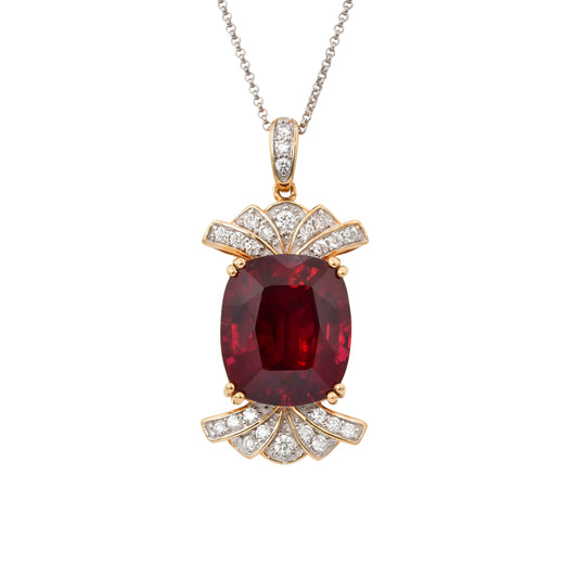 Rubelite Classic Pendant