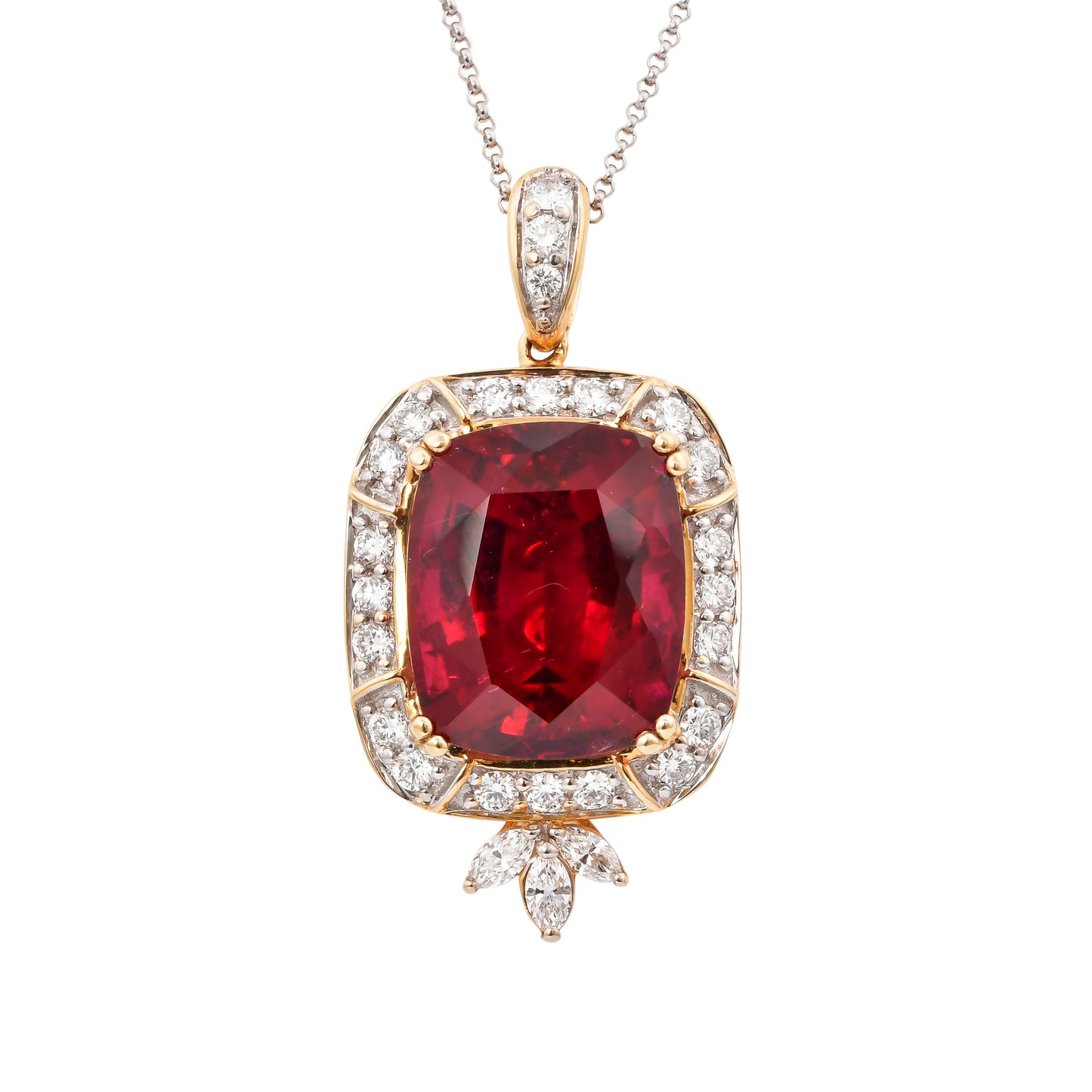 Rubelite Classic Pendant