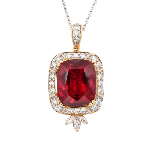 Rubelite Classic Pendant