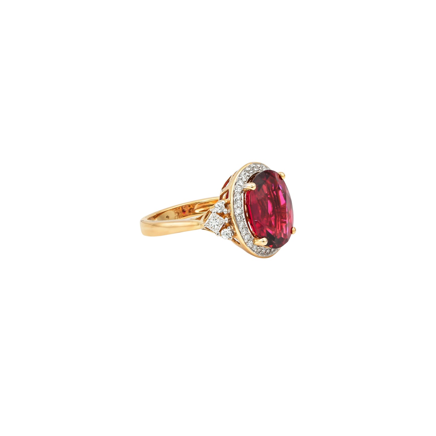 Rubelite Classic Ring