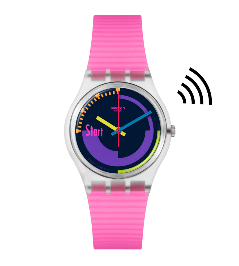 Neon Pink Podium Pay! Watch