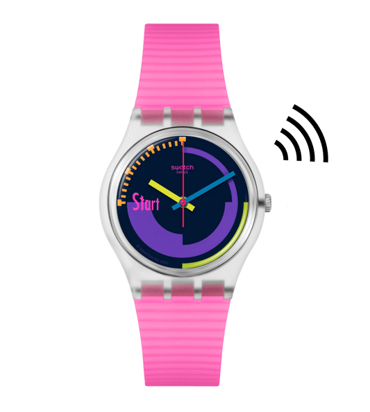 Neon Pink Podium Pay! Watch