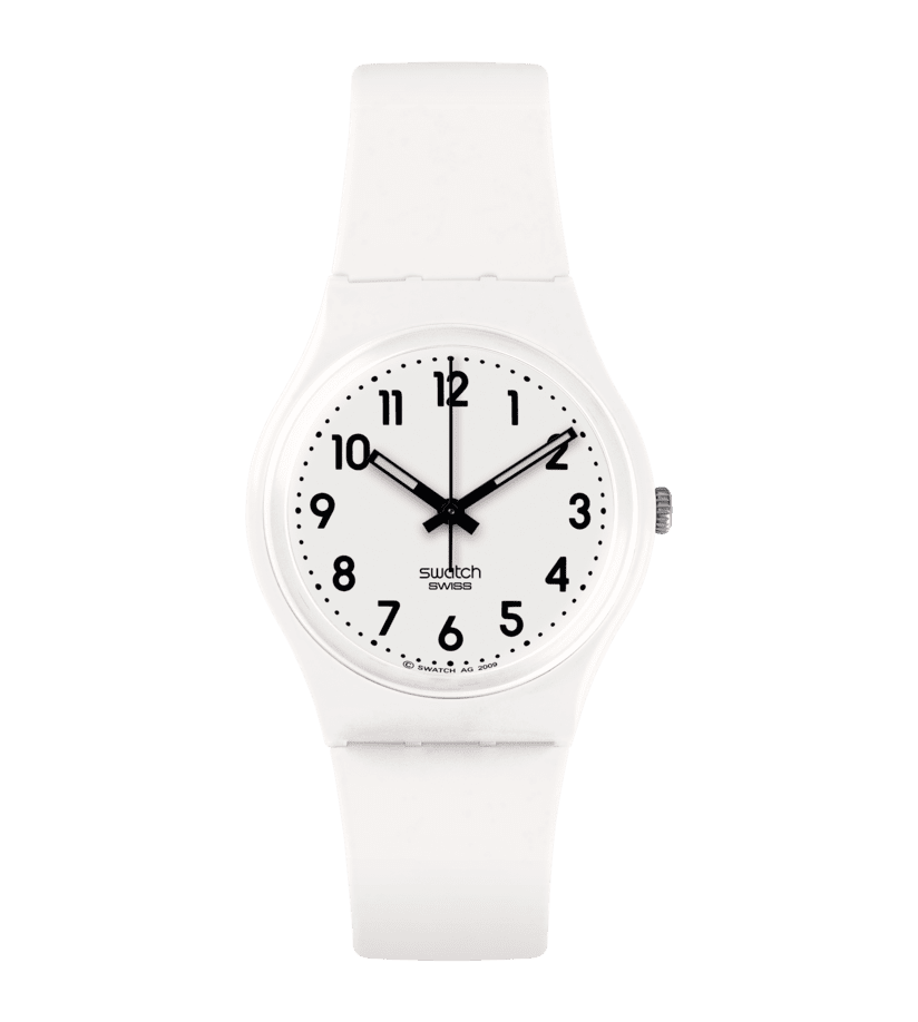 Just White Soft Watch