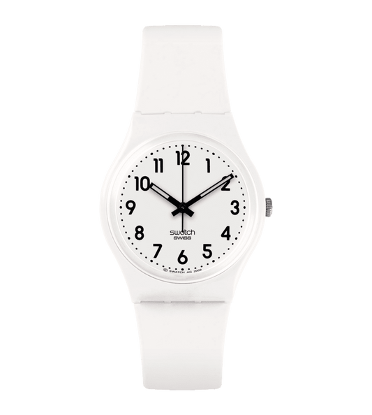 Just White Soft Watch