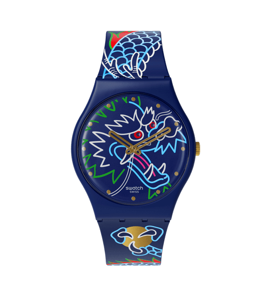 Dragon In Waves Watch