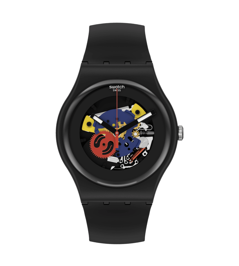 Black Lacquered Watch