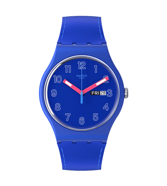 Cobalt Disco Watch
