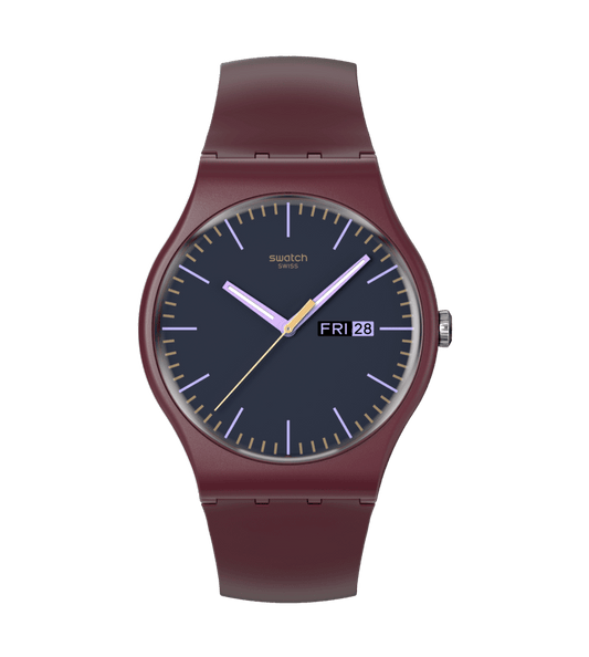 Burgundy Berry Watch