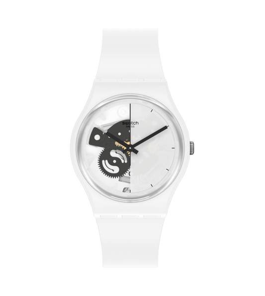 Live Time White Watch