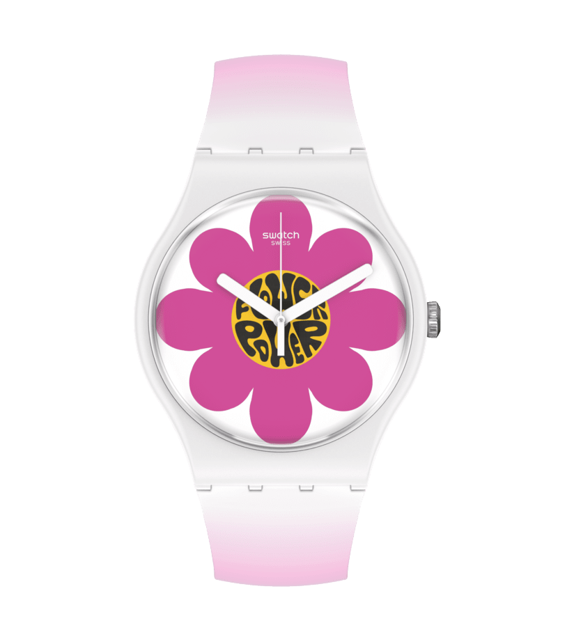 Flower Hour Watch