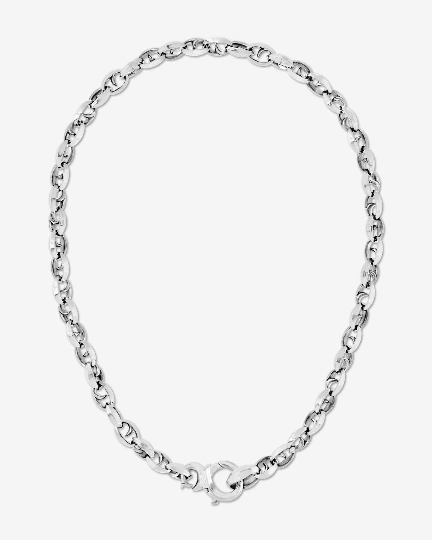 Thorn Addiction 24" Classic Large Link Silver Chain