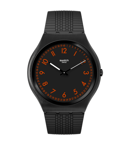Brushed Red Watch
