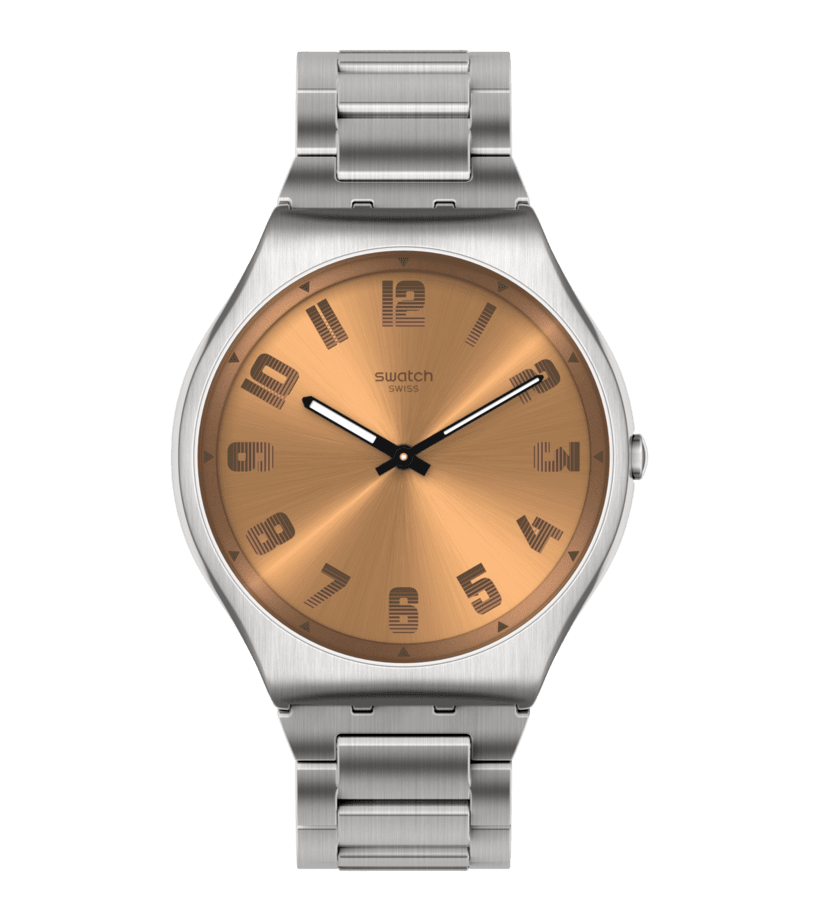 Skin Irony Bronze Watch