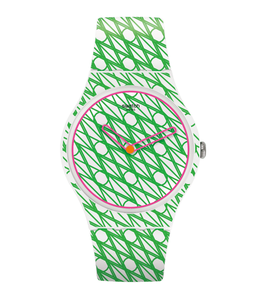 Duet In Green & Pink Watch