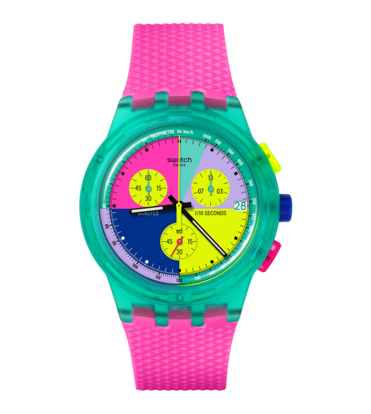 Neon Flash Arrow Watch