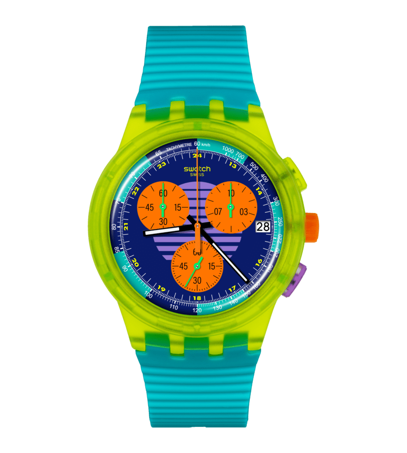 Neon Wave Watch