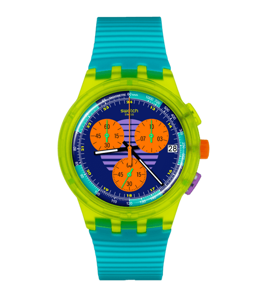 Neon Wave Watch