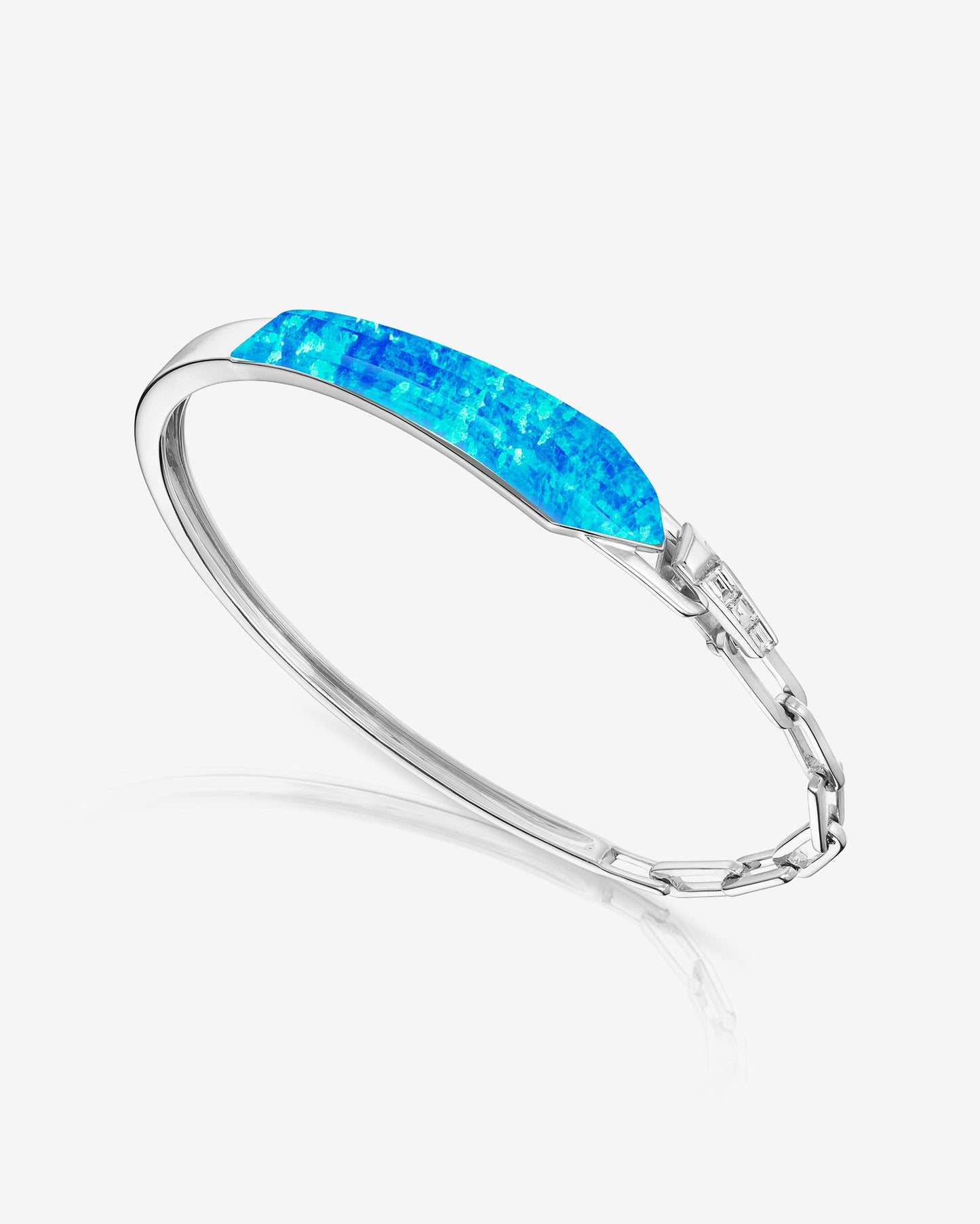 Crystal Haze Shard Slimline Linked Bracelet