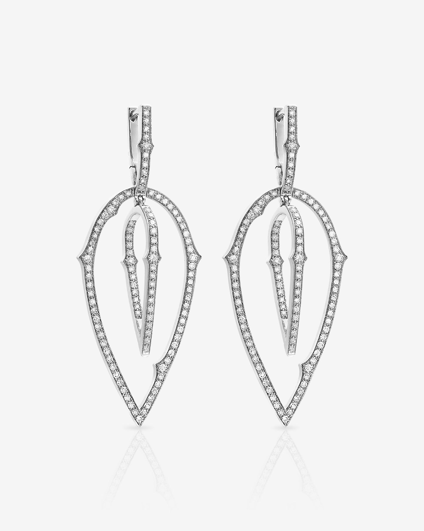 Stem 3D Hoop Earrings