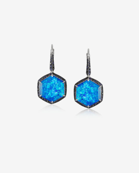 No Regrets Deco Haze Drop Earrings