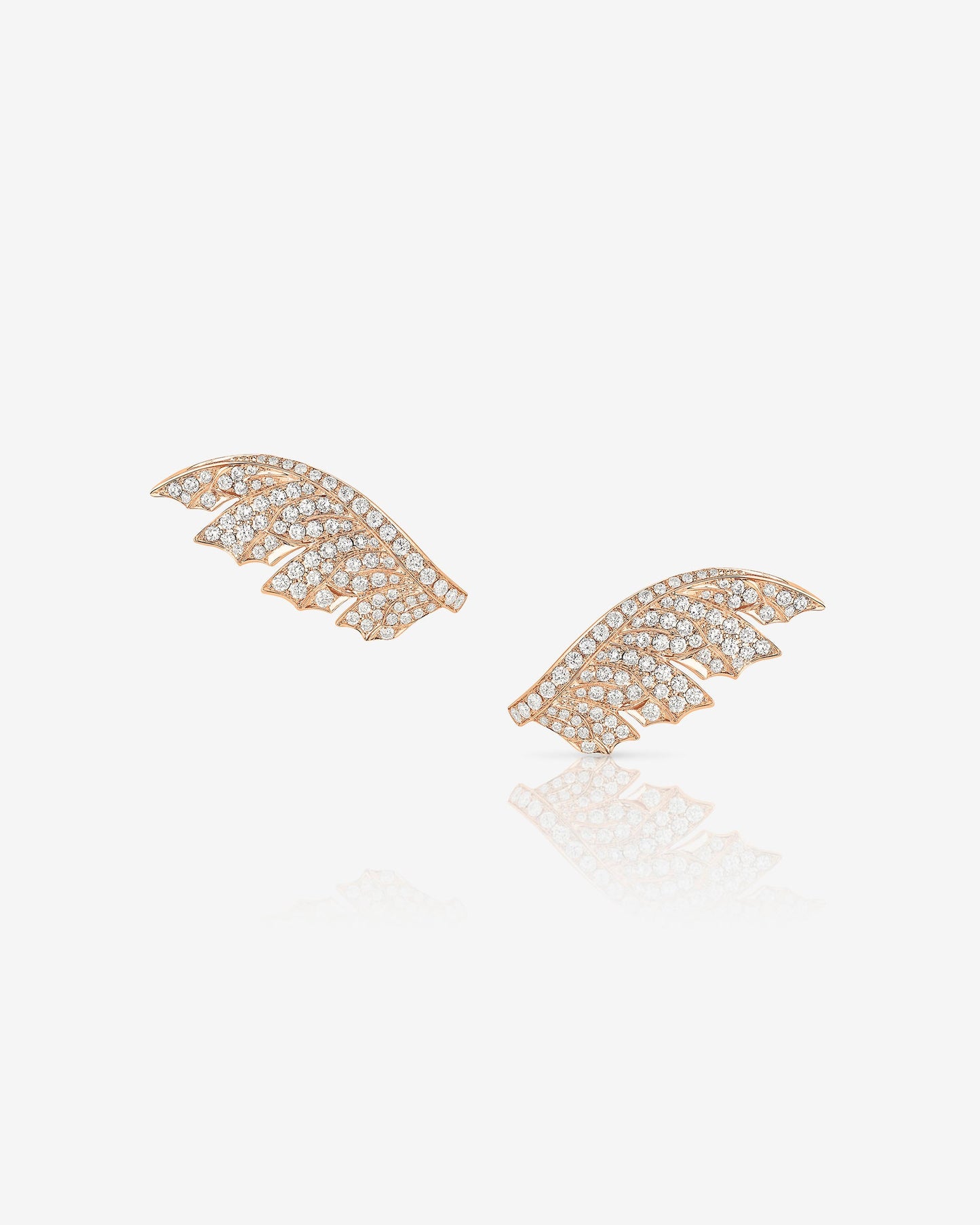 Magnipheasant Plume Cuff Earrings