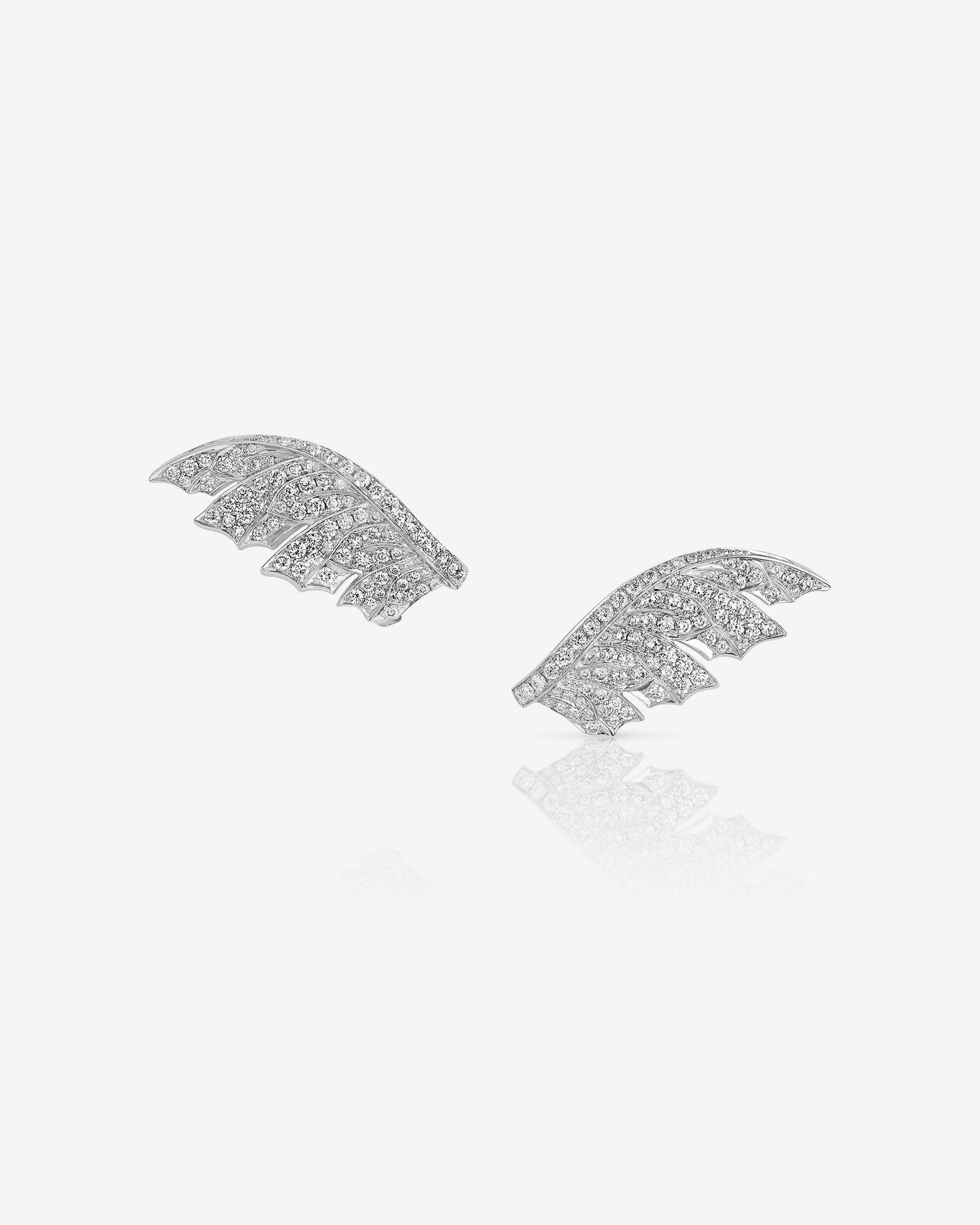 Magnipheasant Plume Cuff Earrings