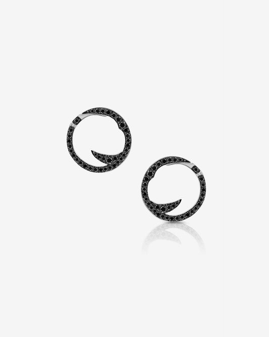 Stem Mini Hoop Earrings