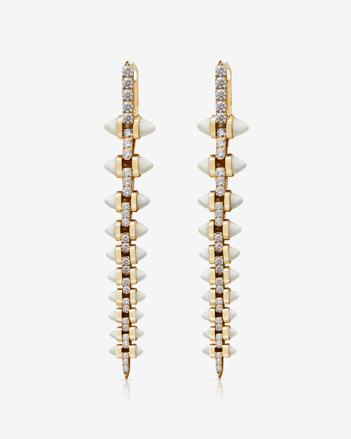 No Regrets Russian Roulette Stiletto Earrings