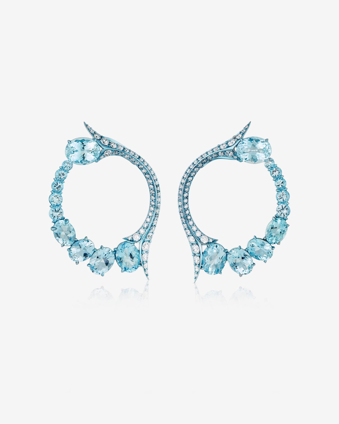 Thorn Embrace Forbidden Fruit Earrings