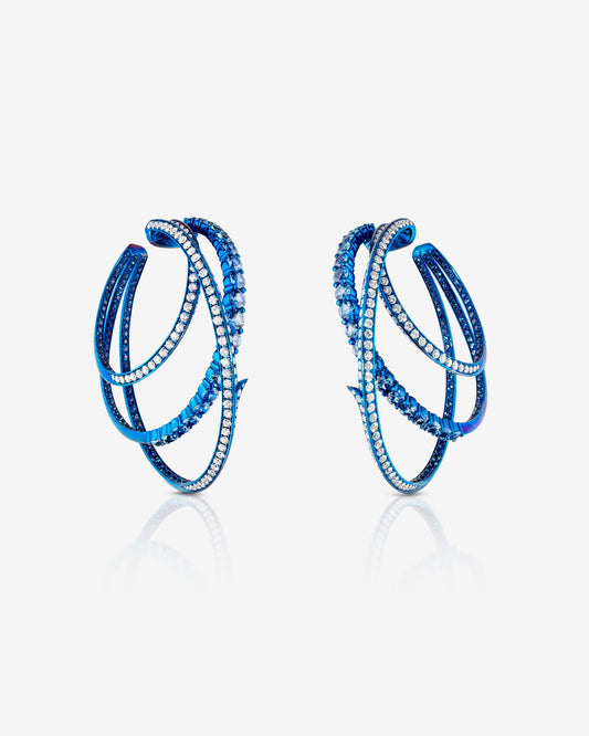 Thorn Embrace Unraveled Hoop Earrings