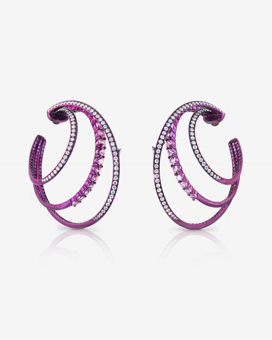 Thorn Embrace Unraveled Hoop Earrings