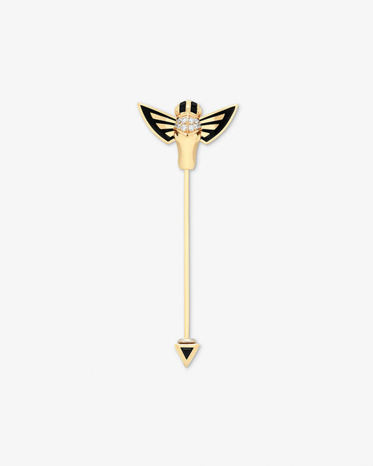 No Regrets Jitterbug Horse Fly Lapel Pin