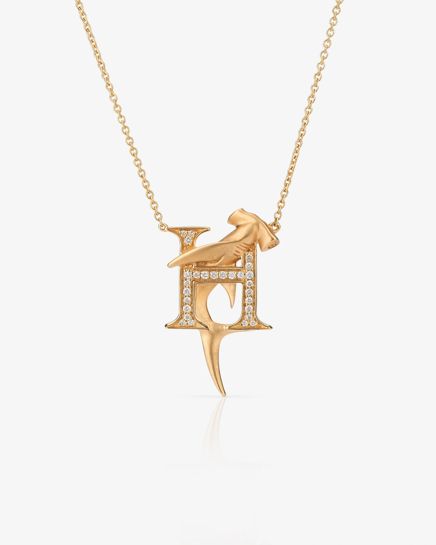 Fish Tales H is for Hammerhead Shark Necklace