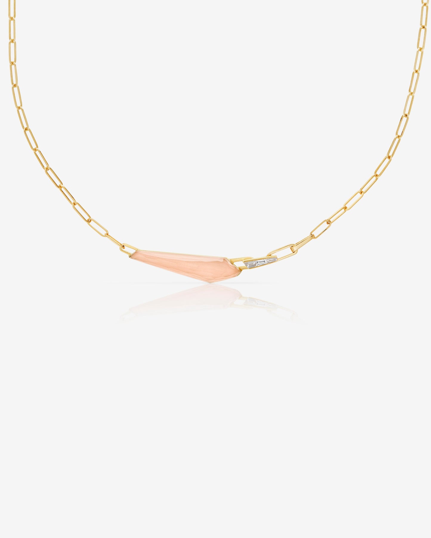 Crystal Haze Shard Slimline Linked Choker