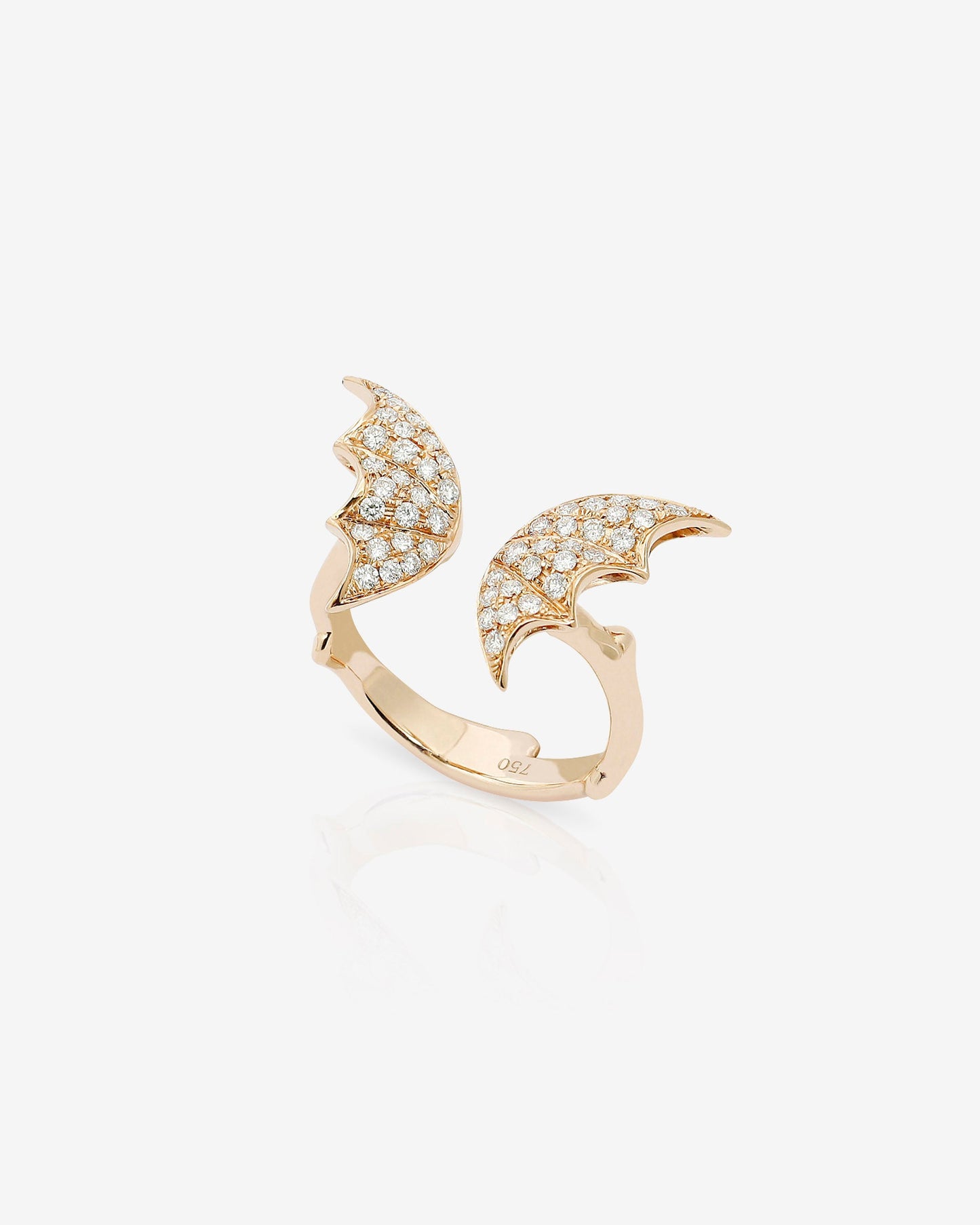 Fly By Night Nocturnal Open Wing Ring