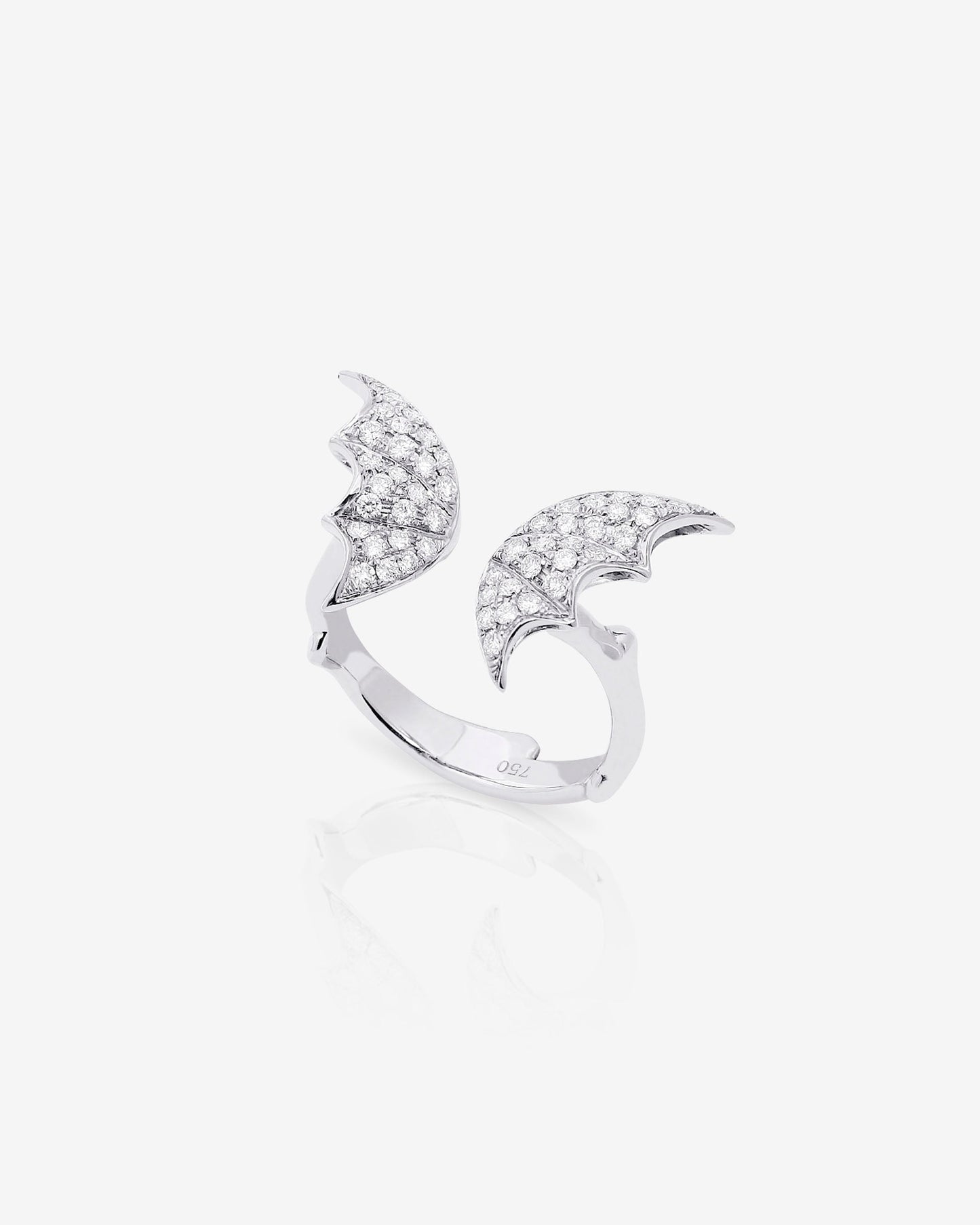 Fly By Night Nocturnal Open Wing Ring