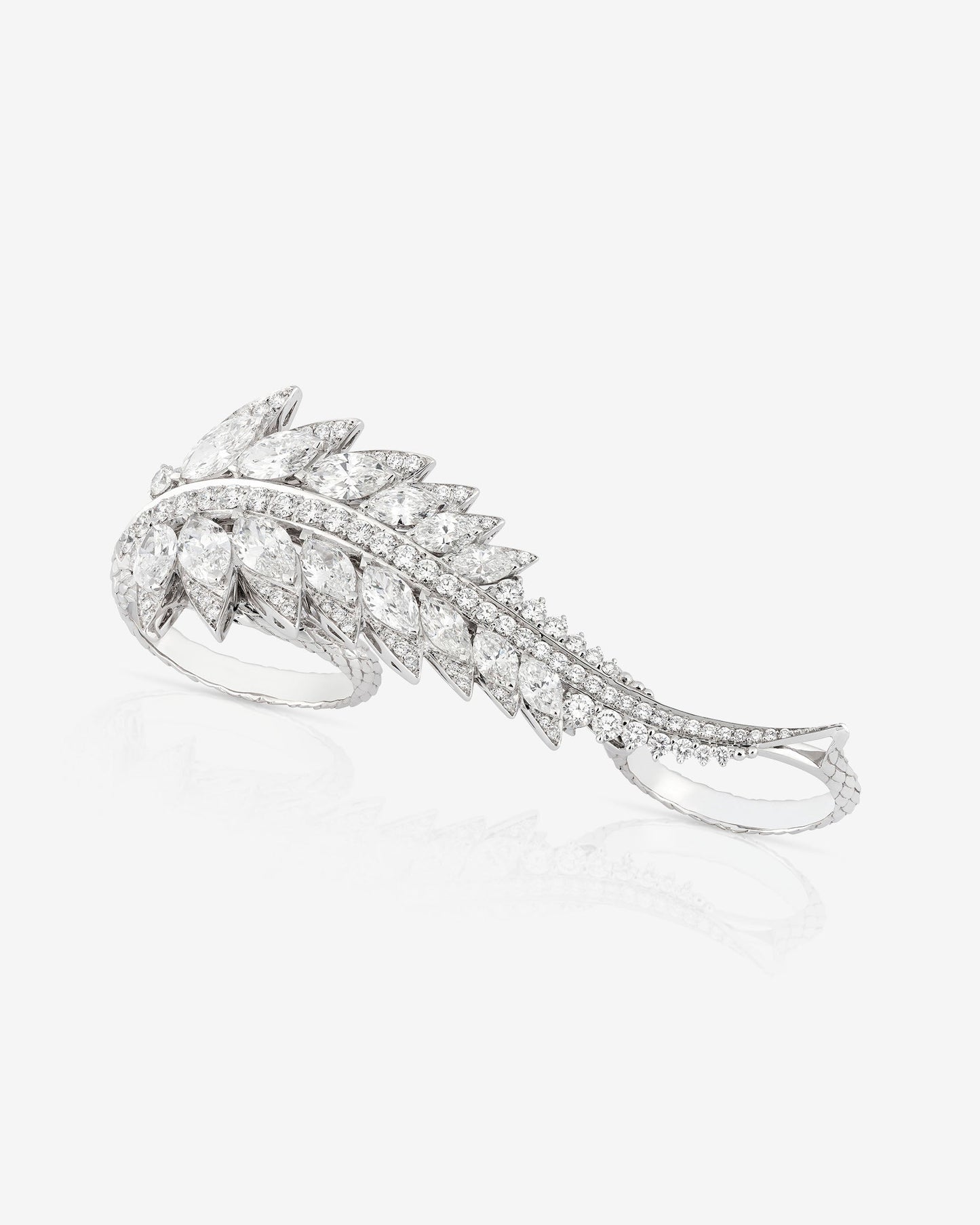 Magnipheasant Plumage Three Finger Ring