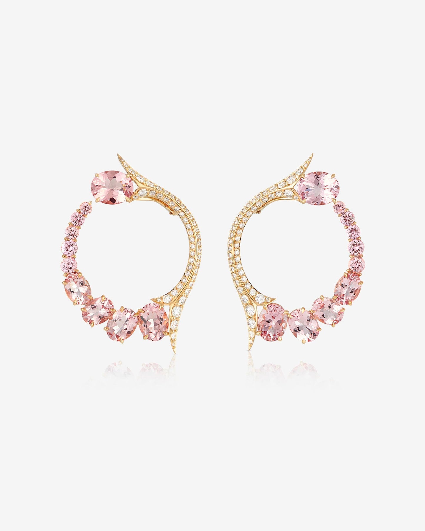 Thorn Embrace Forbidden Fruit Earrings