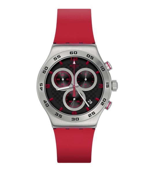 Crimson Carbonic Red Watch