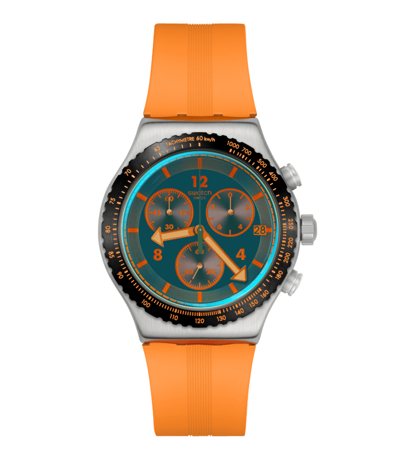 Tangerine Tiger Watch