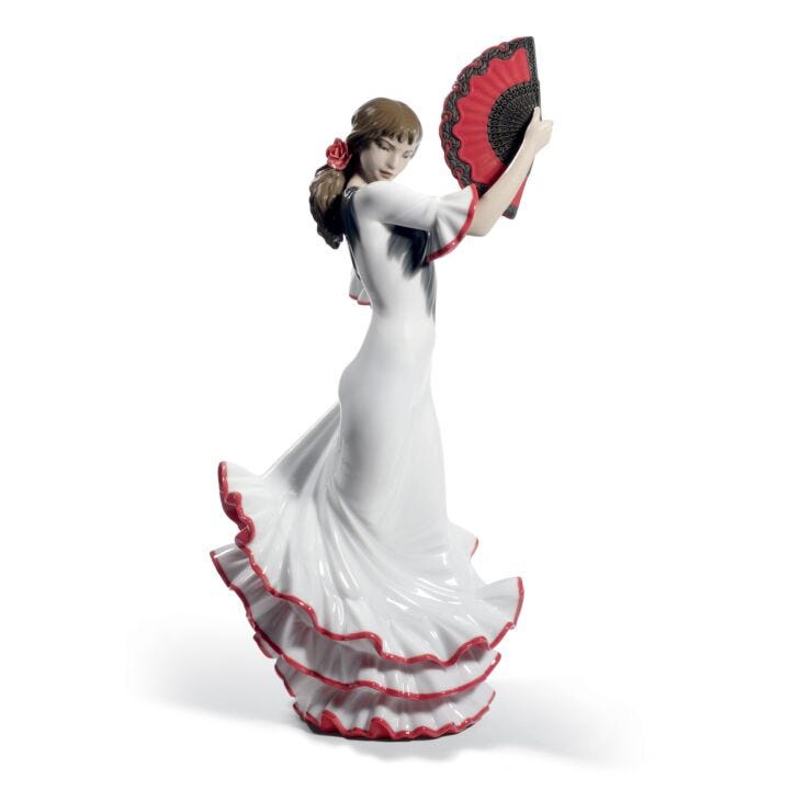 Passion And Soul Flamenco Woman Figurine