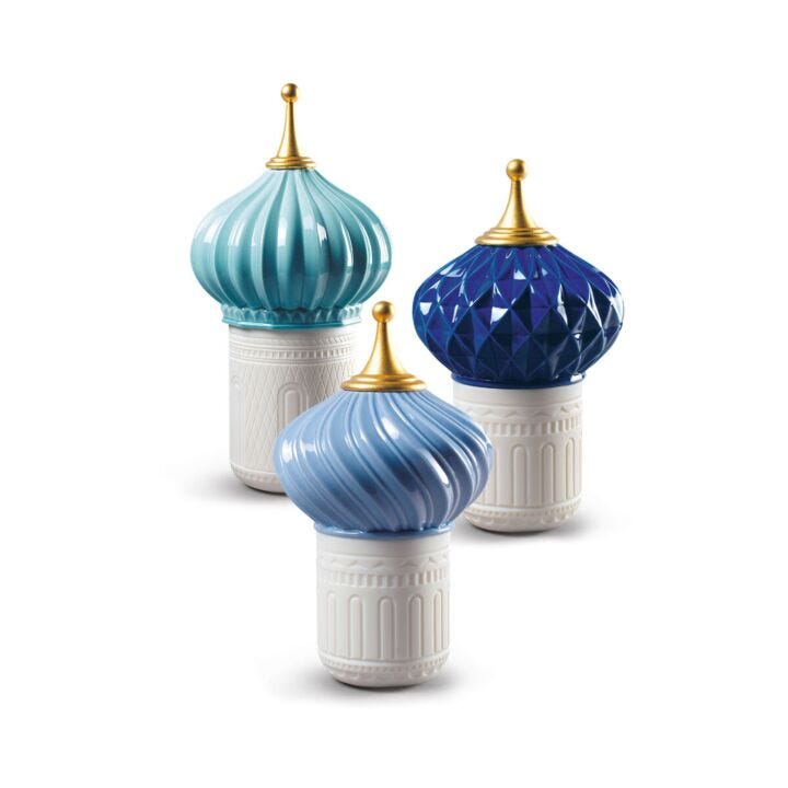 Blue 1001 Candles Set