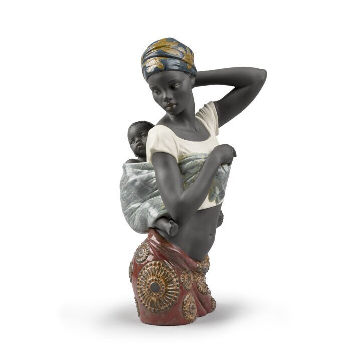 African Bond Mother Figurine