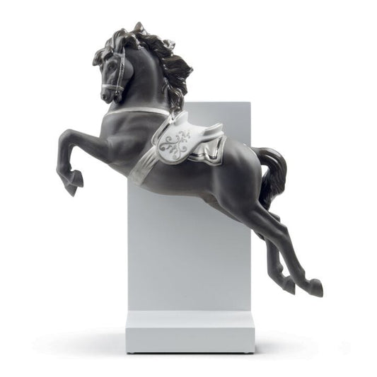 Horse On Pirouette Figurine