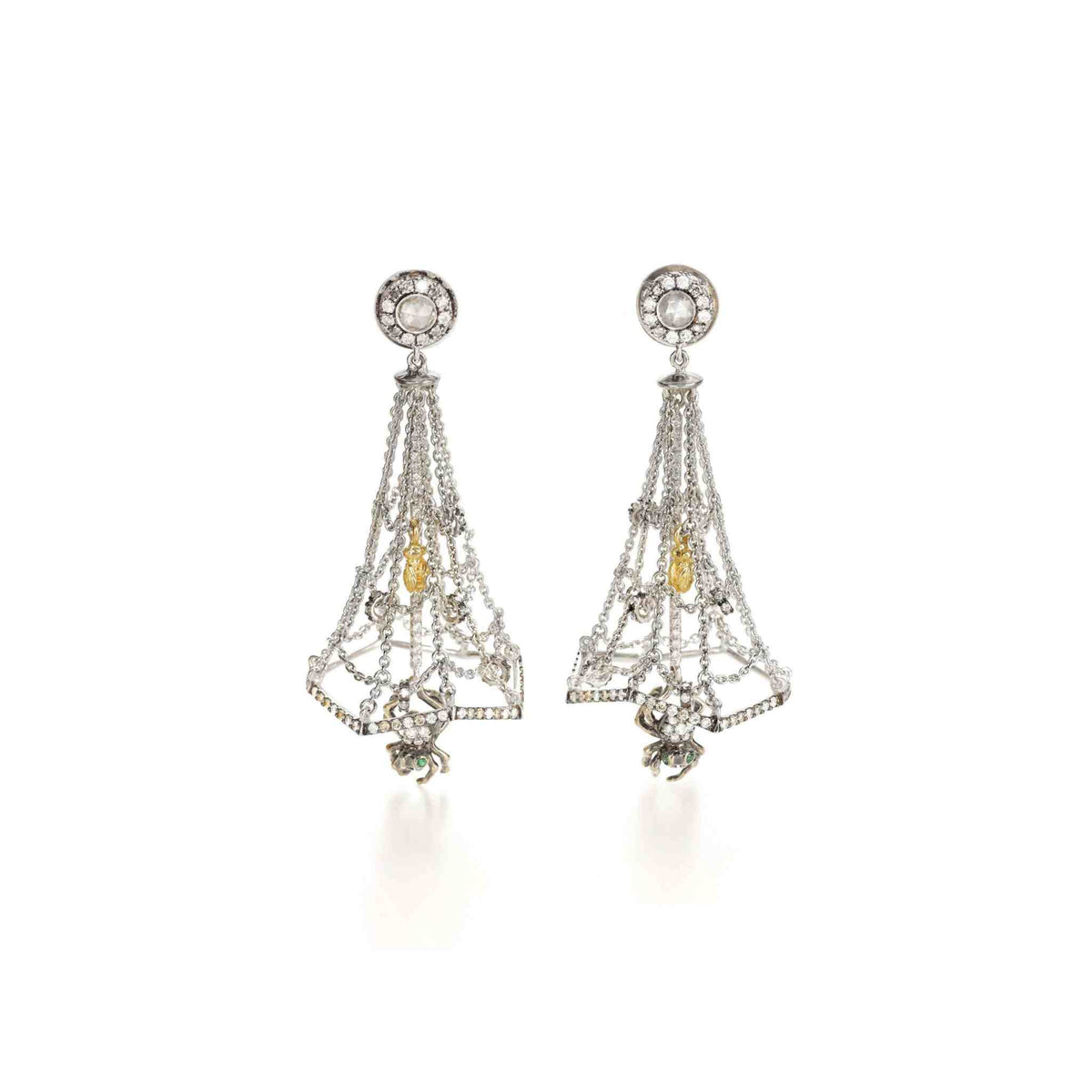 Cobweb Earrings