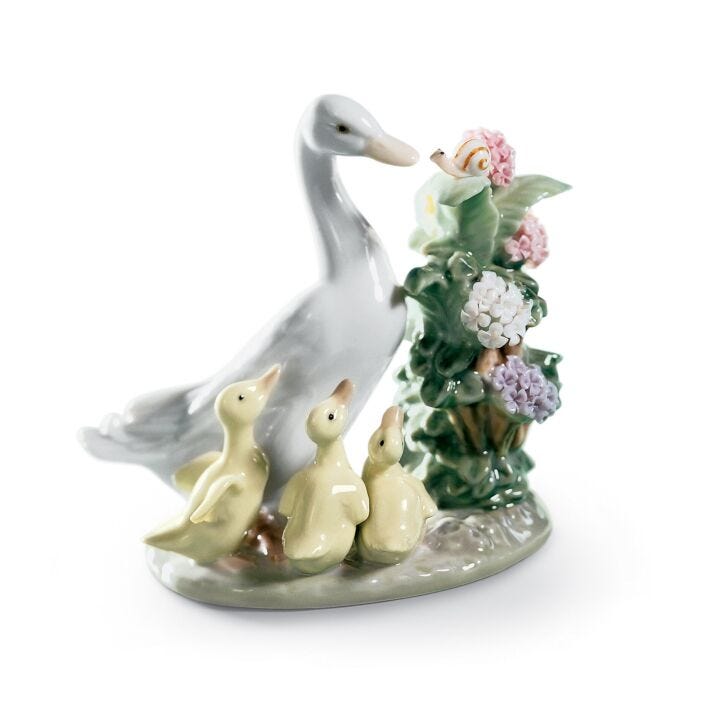 How Do You Do Duck Figurine