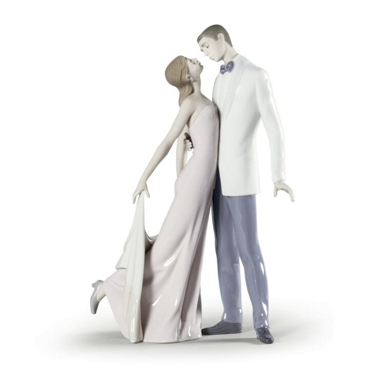 Happy Anniversary Couple Figurine