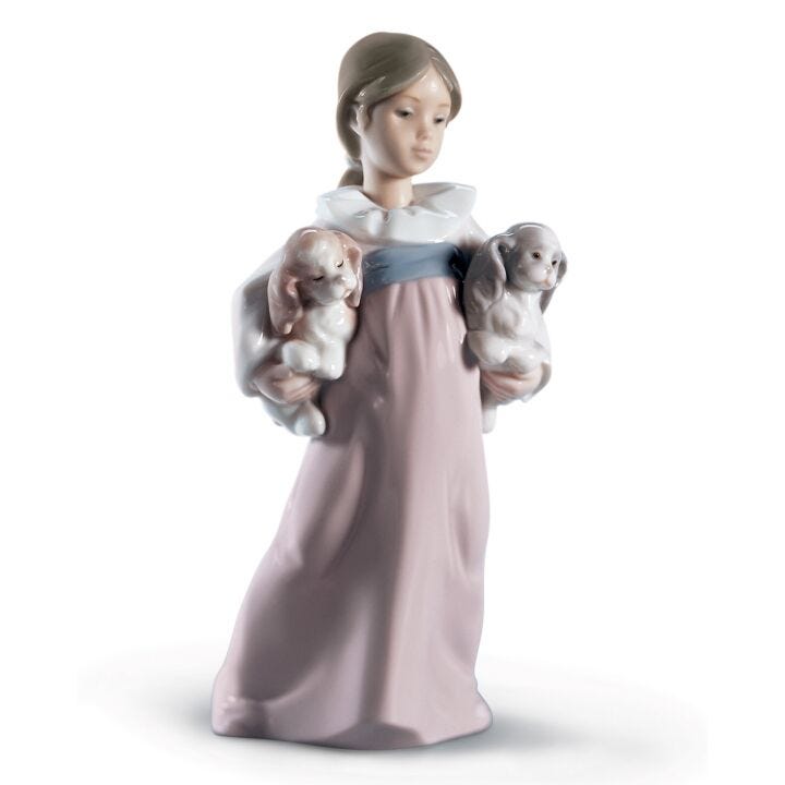 Arms Full Of Love Girl Figurine